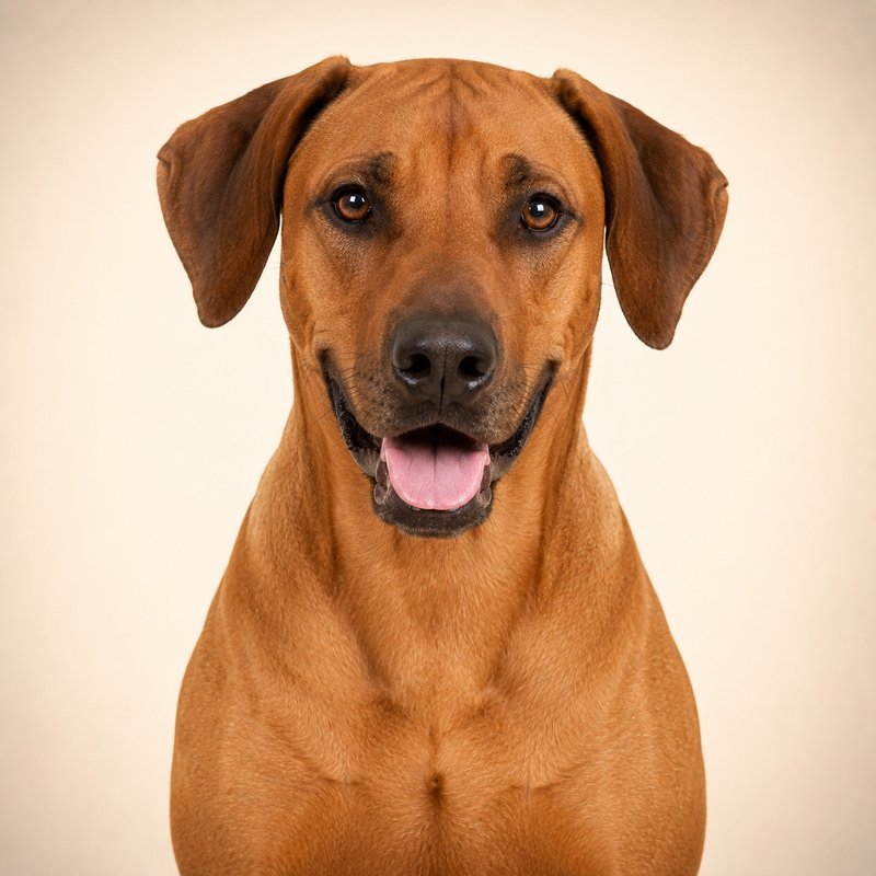 Rhodesian Ridgeback dog portrait